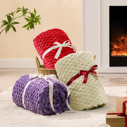 BEDELITE Almond Throw Blanket for Couch, Soft Cozy Gifts for Women, 50 * 60 | - Image 5