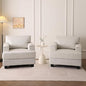 Oversized Living Room Chairs Set of 2, Comfy Accent Chair by Fryruwa