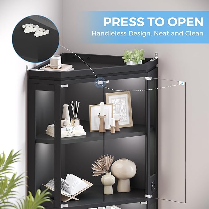 Jocoevol Corner Display Cabinet - Image 4