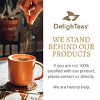 DelighTeas Organic Masala Chai Powder | Caffeine free, Unsweetened, Vegan, Keto | Ayurvedic Digestive Support blend for Chai Spice Tea | 100 Servings, 4oz