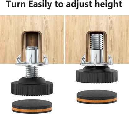 20 Pcs Adjustable Furniture Feet Levelers - Image 5