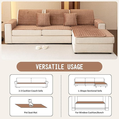 Velvet Couch Covers for Dogs, Dog Sectional Couch Covers, Pet Couchs Cover for - Image 4