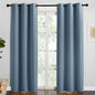 NICETOWN Smoky Blue Blackout Curtains 84 inches Length by NICETOWN