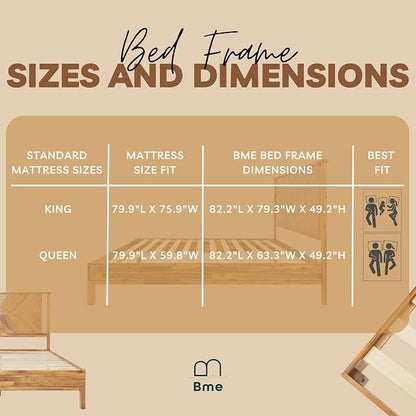 Bme Vivian 14 Inch Deluxe Bed Frame - Image 7