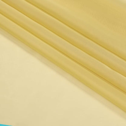Gold Sheer Curtains 96 Inch Length 2 Panels Set, Elegant Sheer Curtains - Image 7