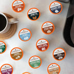 Fresh Roasted Coffee, Dynamite Dozen Flavored Variety Pack, K-Cup Compatible, 144 Count