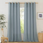 NICETOWN Rustic Linen 102 inch Long Curtains by NICETOWN