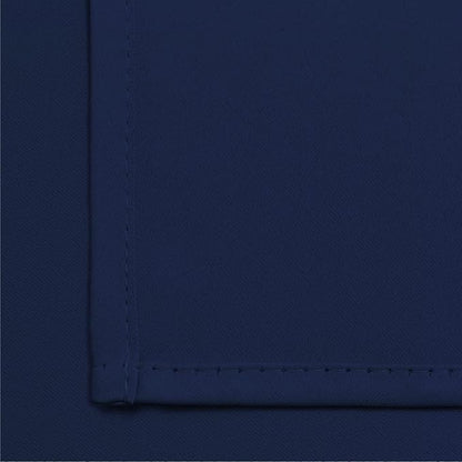 Yakamok Room Darkening Curtains 42x72 inch Length Navy Blue-Living Room | 2 - Image 6