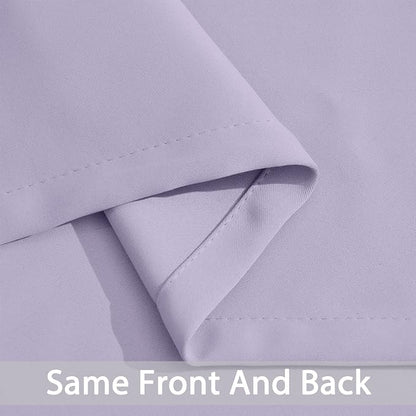 Yakamok Room Darkening Curtains 52x90 inch Length Lilac-Living Room | 2 panels - Image 7