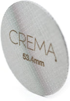 Crema Coffee Products 53.4mm Puck Screen for Barista Models | 1.7mm Thick 316L Steel Filter | Balanced Water Flow for Improved Extraction |Prevent Channeling & Reduce Maintenance|Durable,Easy to Clean