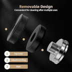 MHW-3BOMBER 58mm Espresso Distributor, Height Adjustable Espresso Distribution Tool, Coffee Distributor with Non-slip Pattern, 58.35mm Espresso Leveler for 58mm/58.3mm/58.5mm Portafilter,T5248L4-OS