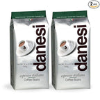 Danesi Caffe Italian Whole Coffee Beans - Espresso Coffee Beans and Medium Roast Whole Bean - Perfect for Espresso Machines, French Press, and Home Brewing - Emerald (4.5 lb)