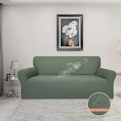 Easy-Going 100% Waterproof Couch Cover, 3 Cushion Oversized Sofa Cover | - Image 2