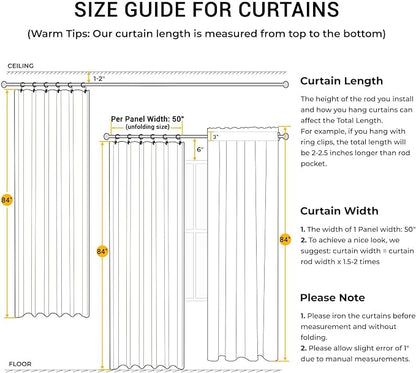 INOVADAY 100% Blackout Curtains - Image 5