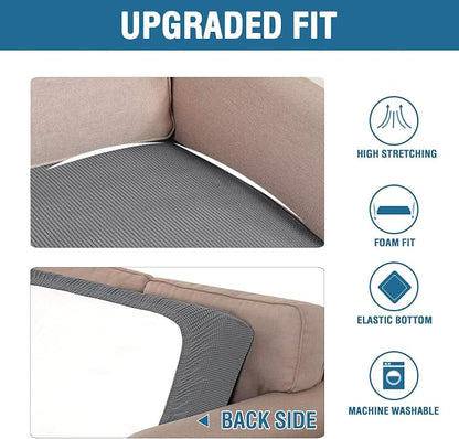 H.VERSAILTEX Super Stretch Individual Seat Cushion Covers Sofa Covers Couch - Image 6