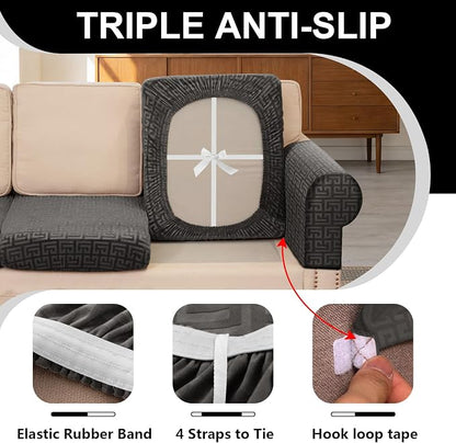 UNBBRRL Stretch Couch Cushion Cover - Image 3
