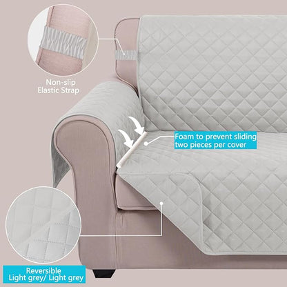 U-NICE HOME Loveseat Sofa Cover - Image 3