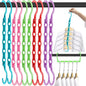 DUCOO Space Saving Hangers 10 Pack, Heavy Duty Magic Cascading Hanger Organizer by Unknown