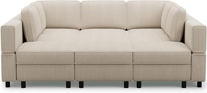 Belffin 9 Seats Modular Sectional Sofa - Image 9