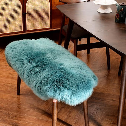 LLB Genuine Sheepskin Area Rug Wool Rug Fur Carpet Fluffy Shaggy Fur Rug - Image 5