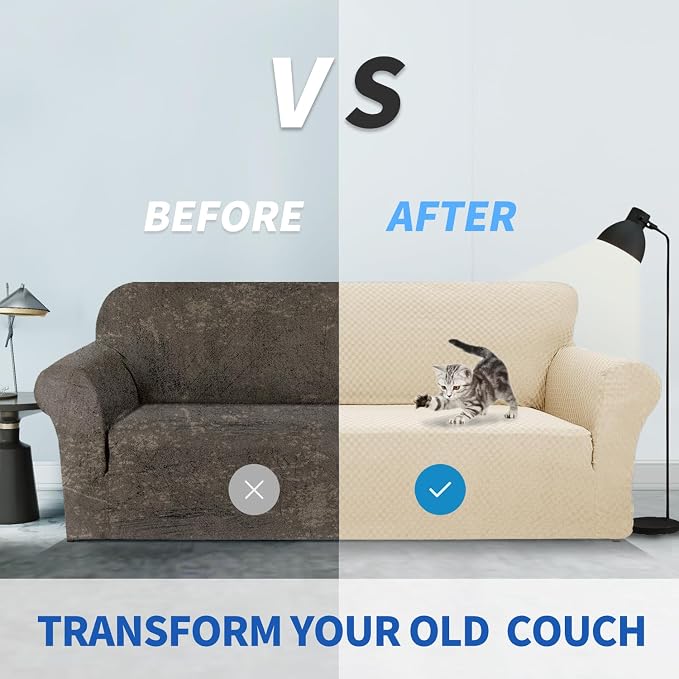 ZNSAYOTX 1 Piece Jacquard Couch Covers - Image 4