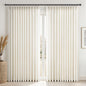 Topfinel 108 Inch Pinch Pleated Linen Curtains 2 Panels, Natural Semi Sheer by Topfinel