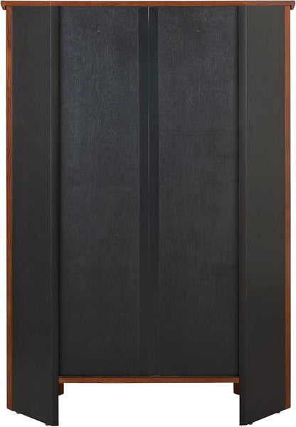Leick Home 82263 Mission Mantel Height Corner Bookcase - Image 4