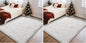 Ophanie White Rugs for Bedroom Fluffy, 4x6 Nursery Soft Fuzzy Shag Plush Shaggy by Ophanie