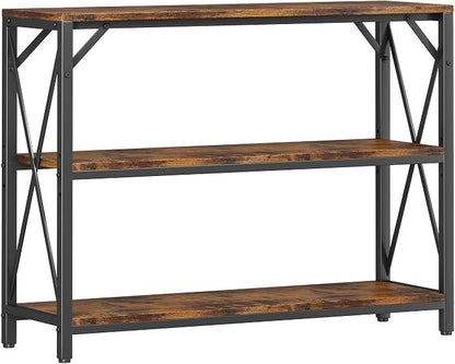 Homeiju Entry Table 40" Width, 3-Tier Entryway Table by Homeiju