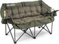 Double Camping Chairs Padded Loveseat Chair by Huskfirm