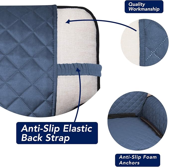 PureFit Reversible Quilted Couch Covers - Image 3