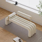 LOVEDIMA Modern White Line Tufted Bench Upholstered Entryway Bench Velvet by LOVEDIMA