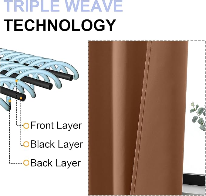 Simplebrand Sun Baked Blackout Curtains - Image 5