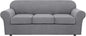 H.VERSAILTEX 4 Piece Stretch Sofa Covers by HVERSAILTEX