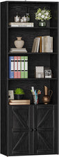 Furniwell Industrial Bookshelf and Bookcases by WellFurnitureHomeLifeWell