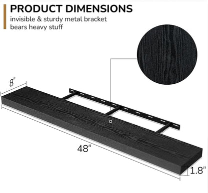 Fun Memories 48 Inch Floating Shelves - Image 3