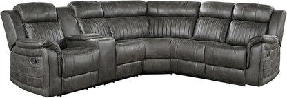 Lexicon Reclining Sectional Couches - Image 6