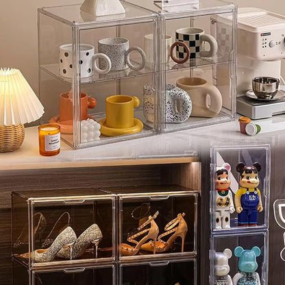 BOHOIDEE 4 Tiers Clear Acrylic Display Case - Image 4