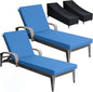 Patelai 2 Set Outdoor Chaise Lounge Cushions by Patelai