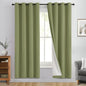 Yakamok Sage Blackout Curtains 72 Inches Long by Yakamok