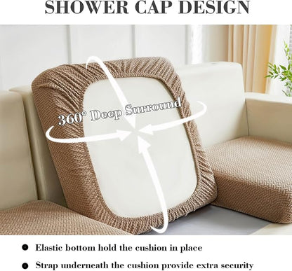 Sofa Covers Couch Covers for Sofa Pet Friendly Couch Cushion Covers Universal - Image 4