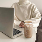 SANDJEST Nurse Life Glass Can Cup with Lid & Straw, Iced Coffee Aesthetic Cups, Idea Gift for Christmas Birthday Mother Day Nurse Week, Gifts for Women Friends, 16oz