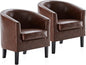 BELLEZE Accent Barrel Chair by BELLEZE