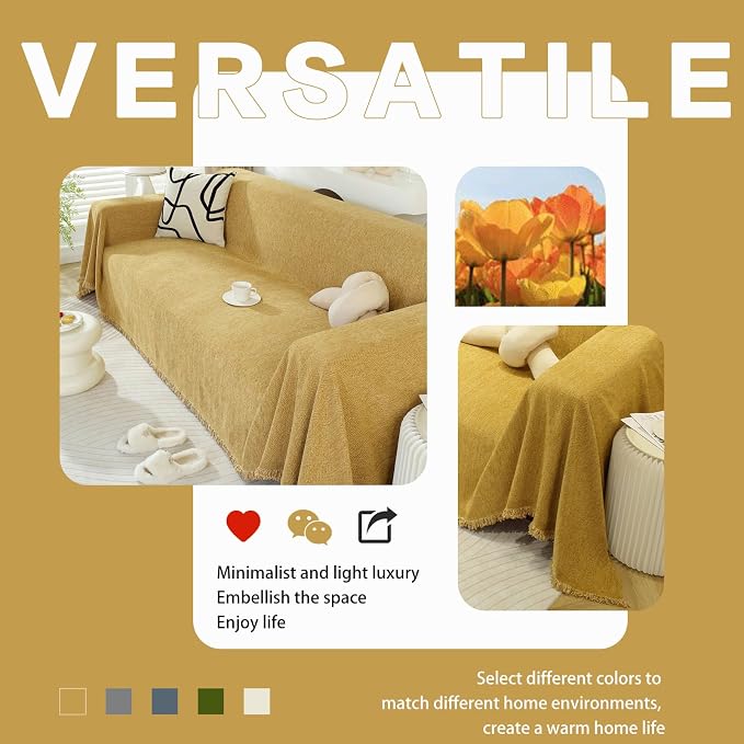DREAMINGO Modern Minimalism Couch Cover - Image 5