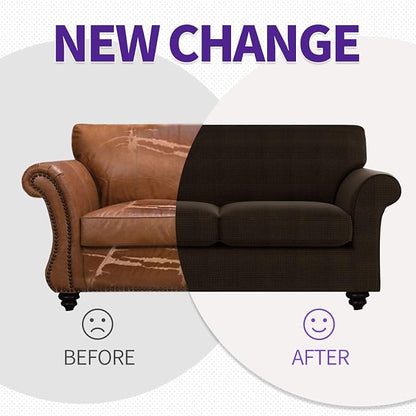 ZNSAYOTX 2 Piece Chair Covers for Living Room - Image 4