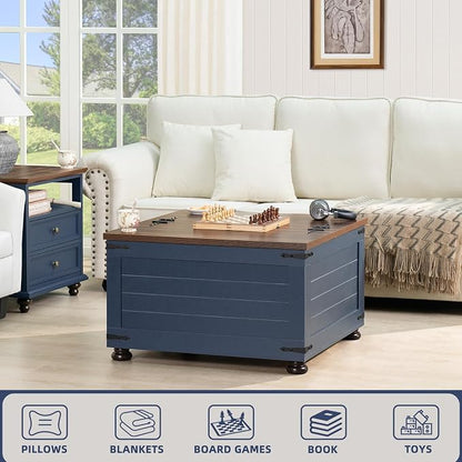 Joaxswe Farmhouse Coffee Table - Image 6
