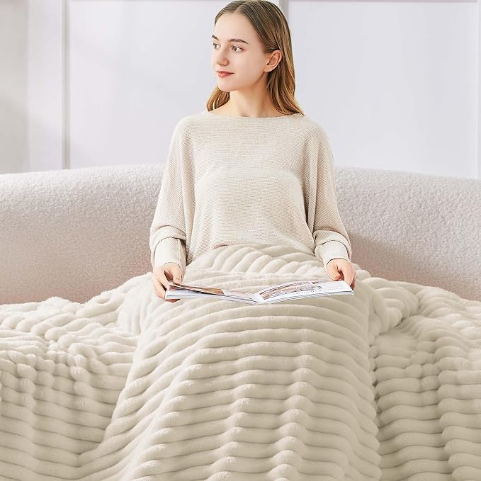 BEDELITE Ribbed Full Size Blanket - Image 3