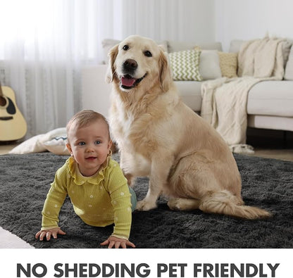 9x12 Ft Extra Large Shag Rugs for Living Room, Ultra Soft Fluffy Furry Area - Image 6
