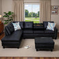 97.5" L Shaped Couch Set, Modular Sectional Couches by Topcomfy