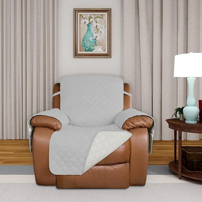 PureFit Reversible Recliner Chair Covers Couch Covers - Image 2